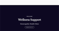 Desktop Screenshot of homeopathichealthclinic.com