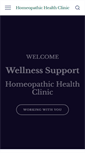 Mobile Screenshot of homeopathichealthclinic.com