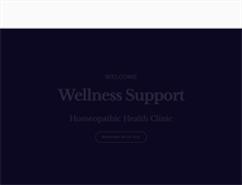 Tablet Screenshot of homeopathichealthclinic.com